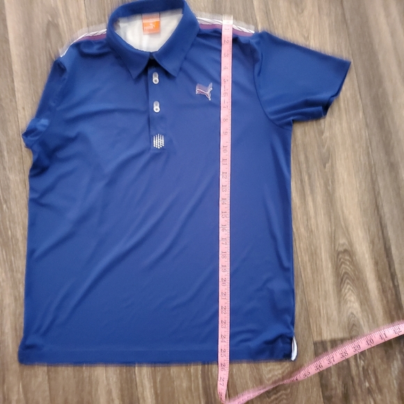 Puma Shirts Puma Mens Golf Polo Shirt Blue Size S Poshmark